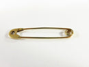 14K Solid Gold Safety Pin 2" Long 2.6 Grams Vintage Pre-owned Safety Pin product image for Just Stuff I Sell, clear front view, neutral background, original listing photo, optimized descriptive alt text, centered composition variant 5