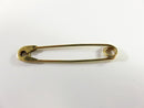 14K Solid Gold Safety Pin 2" Long 2.6 Grams Vintage Pre-owned Safety Pin product image for Just Stuff I Sell, clear front view, neutral background, original listing photo, optimized descriptive alt text, centered composition variant 7