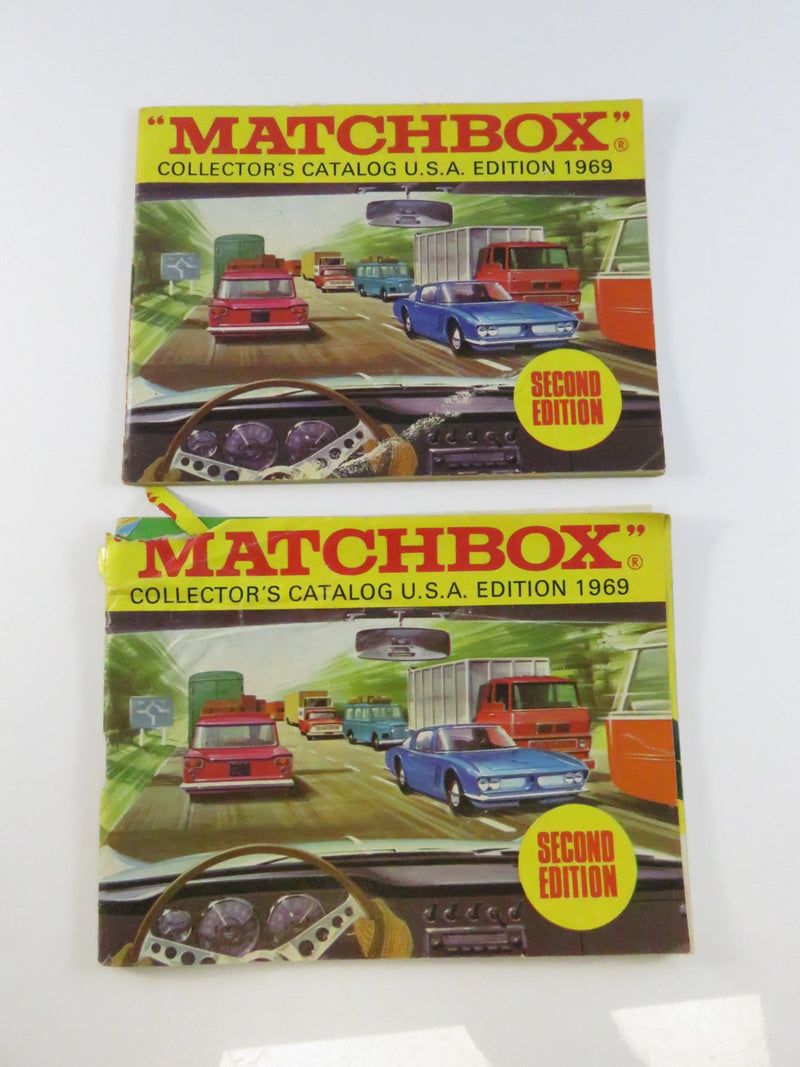 1969 “Matchbox” Collector’s Catalog U.S.A. Edition Second Edition – Lesney Products & Fred Bronner Corp. (2 Booklets)