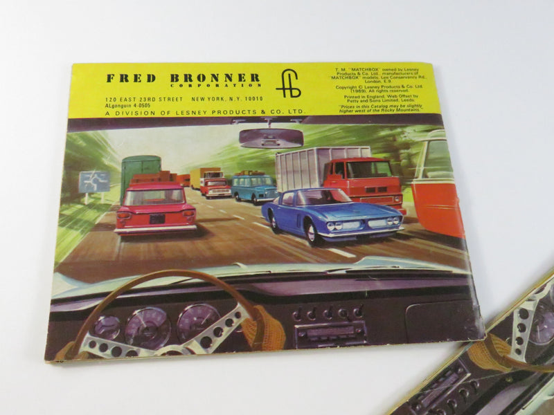 1969 “Matchbox” Collector’s Catalog U.S.A. Edition Second Edition – Lesney Products & Fred Bronner Corp. (2 Booklets)
