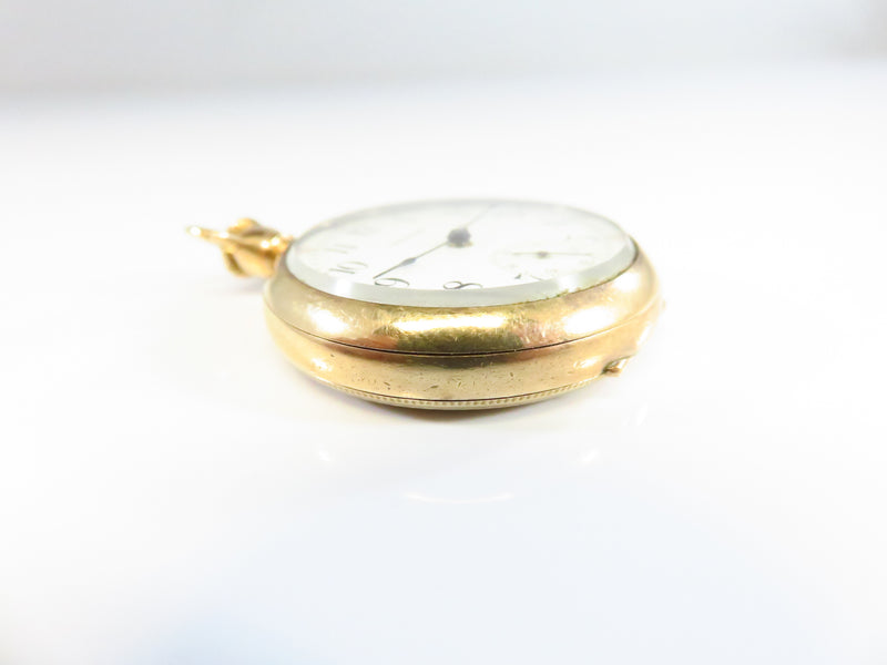 c1915 Waltham Pocket Watch Size 0s Model 1900  7 Jewel Grade 110