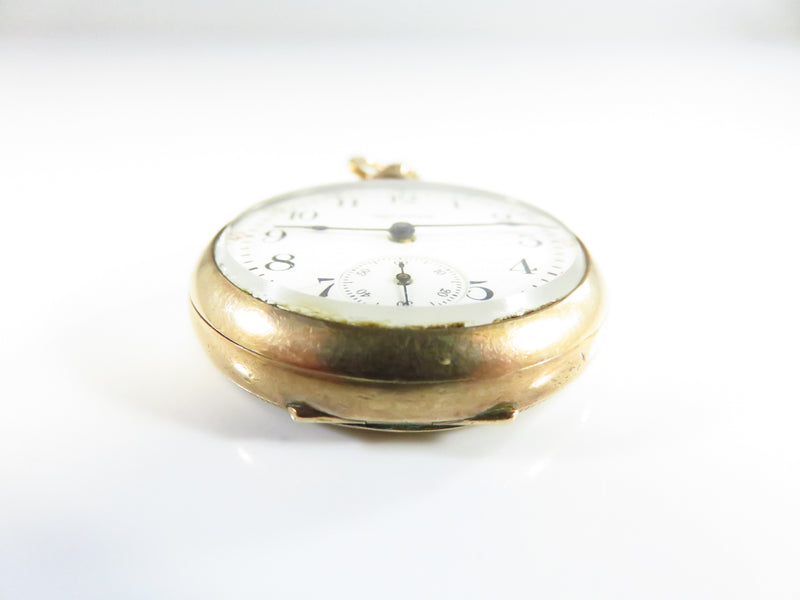 c1915 Waltham Pocket Watch Size 0s Model 1900  7 Jewel Grade 110