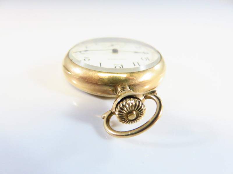 c1915 Waltham Pocket Watch Size 0s Model 1900  7 Jewel Grade 110