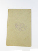 Antique Cabinet Card Photograph – Two Children by Chr. Smelli, Photo Artist Bergen Norway