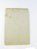 Antique Cabinet Card Photograph – “Mary Kelly” by Charleston Elite Studio, 58 Hunter Street, Newcastle