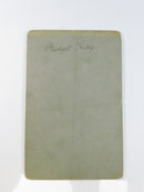 Antique Cabinet Card c1890s Bridget Kelly by The Charleston Studios Newcastle Sepia Photograph