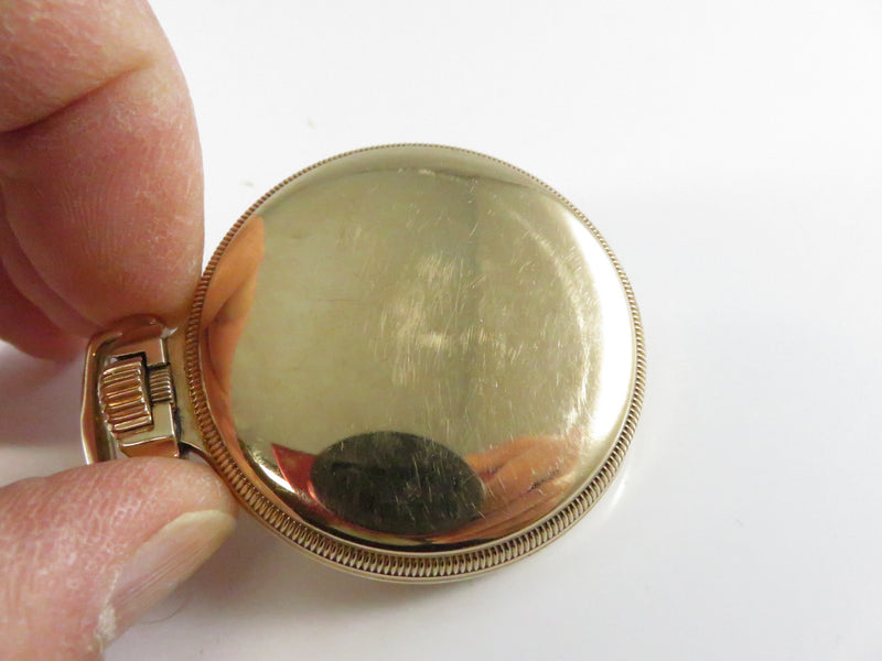 Hamilton 992 Model 2 Railroad Pocket Watch 16s 21J Montgomery Dial 1927 – JBoss Keystone 10K Gold-Filled Case