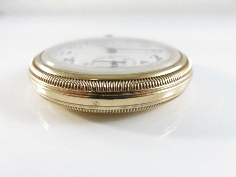 Hamilton 992 Model 2 Railroad Pocket Watch 16s 21J Montgomery Dial 1927 – JBoss Keystone 10K Gold-Filled Case