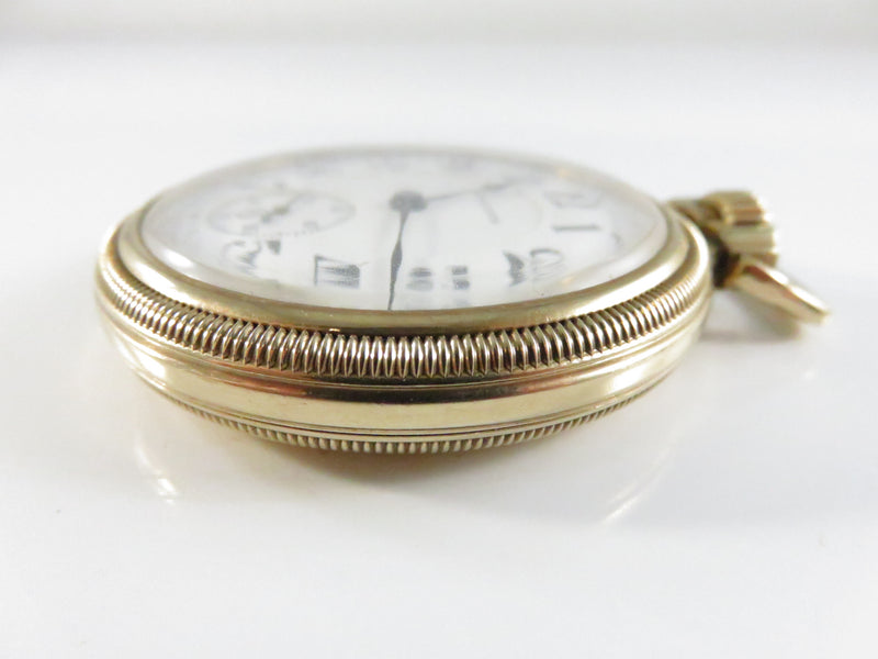 Hamilton 992 Model 2 Railroad Pocket Watch 16s 21J Montgomery Dial 1927 – JBoss Keystone 10K Gold-Filled Case