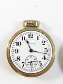 Hamilton 992 Model 2 Railroad Pocket Watch 16s 21J Montgomery Dial 1927 – JBoss Keystone 10K Gold-Filled Case