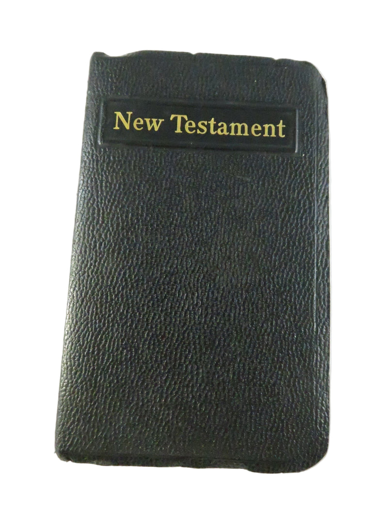 WWII American Bible Society Pocket New Testament 5636M-43 (12) FDR Commendation Page