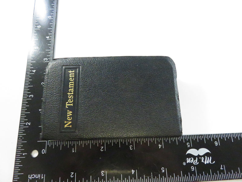 WWII American Bible Society Pocket New Testament 5636M-43 (12) FDR Commendation Page