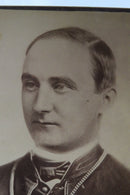 Antique Cabinet Card of Cardinal or Priest Figure, Brown of Providence Rhode Isl product image for Just Stuff I Sell, clear front view, neutral background, original listing photo, optimized descriptive alt text, centered composition