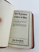 The Testament for Fishers of Men (1943) Pocket Edition – John Knox Press, Richmond