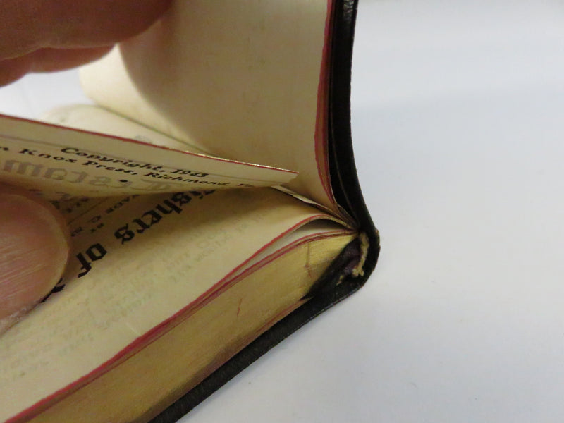 The Testament for Fishers of Men (1943) Pocket Edition – John Knox Press, Richmond