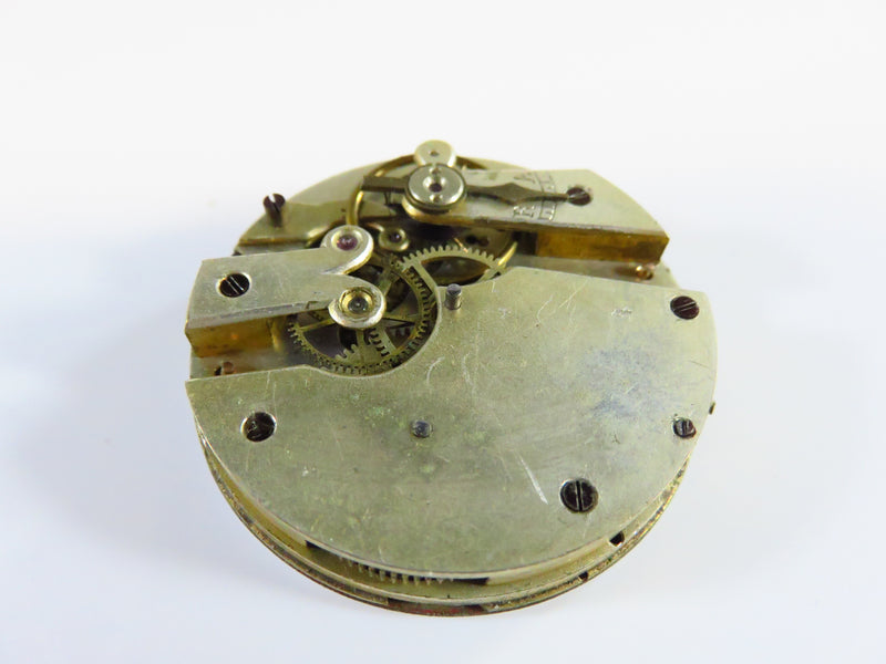 European Style Pocket Watch Movement 40.64mm For Parts Repair