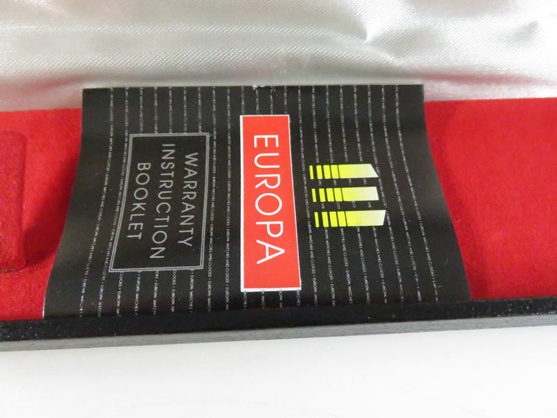 Mr. Peanut Planters Europa Quartz Wristwatch w/ Box & Papers – Vintage Promotional Watch