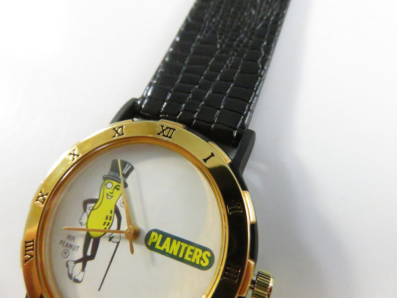 Mr. Peanut Planters Europa Quartz Wristwatch w/ Box & Papers – Vintage Promotional Watch