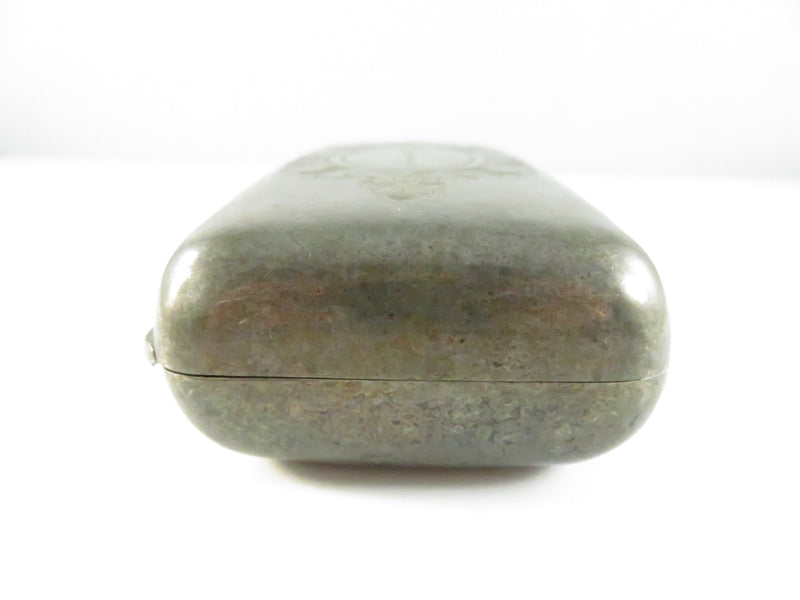 Antique Silver Plated Visiting Card or Cigarette Case Dated 17 January 1877