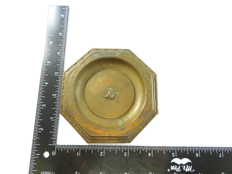 1949 Carlisle PA L.O.O.M. No. 761 Bronze Annual Dues Payer Ashtray
