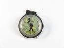 Vintage watch with Mickey Mouse design on a white background