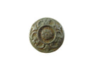 Antique Stamped Metal Rosette Button c.1880–1910