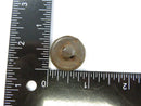 Antique Stamped Metal Rosette Button c.1880–1910