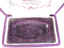 Benrus Vintage Watch Display Box c1940s–1950s Velvet Airline Advertising Case for Men’s Wristwatch