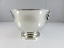 North Carolina State University Pewter Presentation Bowl 95% Tin Universal Footed Trinket Trophy Style Deco