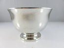 North Carolina State University Pewter Presentation Bowl 95% Tin Universal Footed Trinket Trophy Style Deco