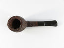 Vintage Rusticated Briar Nosewarmer Pipe Italy 4 Inch Tobacco Pipe Carved Billiard Style