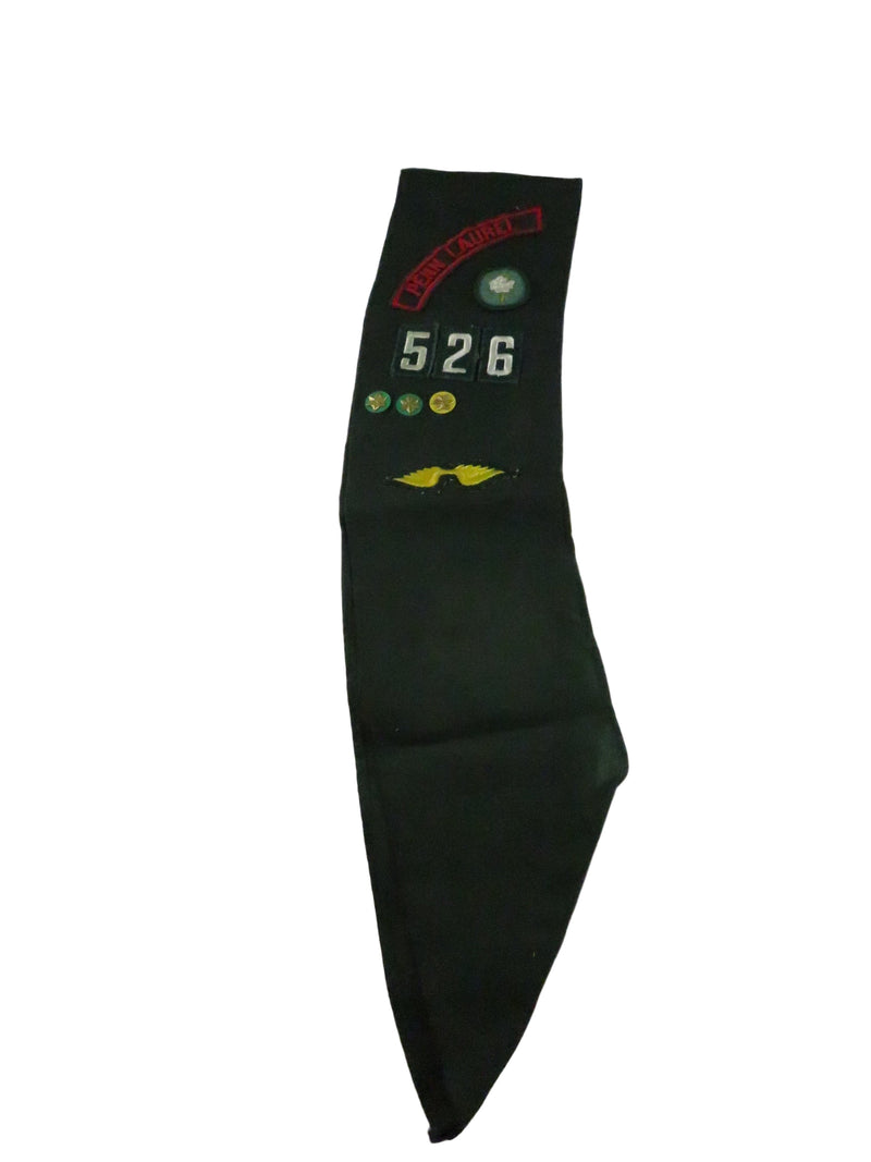 Girl Scout Junior Penn Laurel Sash With Troop Numbers Stars And Brownie Wings 1980s–1990s