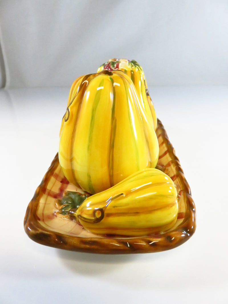 Bella Casa by Ganz Autumn Gourds Salt & Pepper Shaker Set