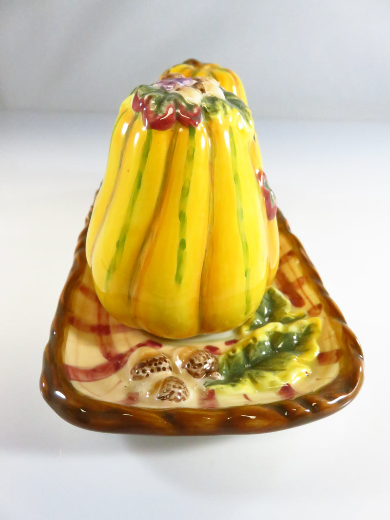 Bella Casa by Ganz Autumn Gourds Salt & Pepper Shaker Set