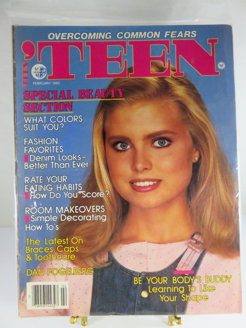 'Teen Magazine Back Issue February 1983 Dan Fogelberg