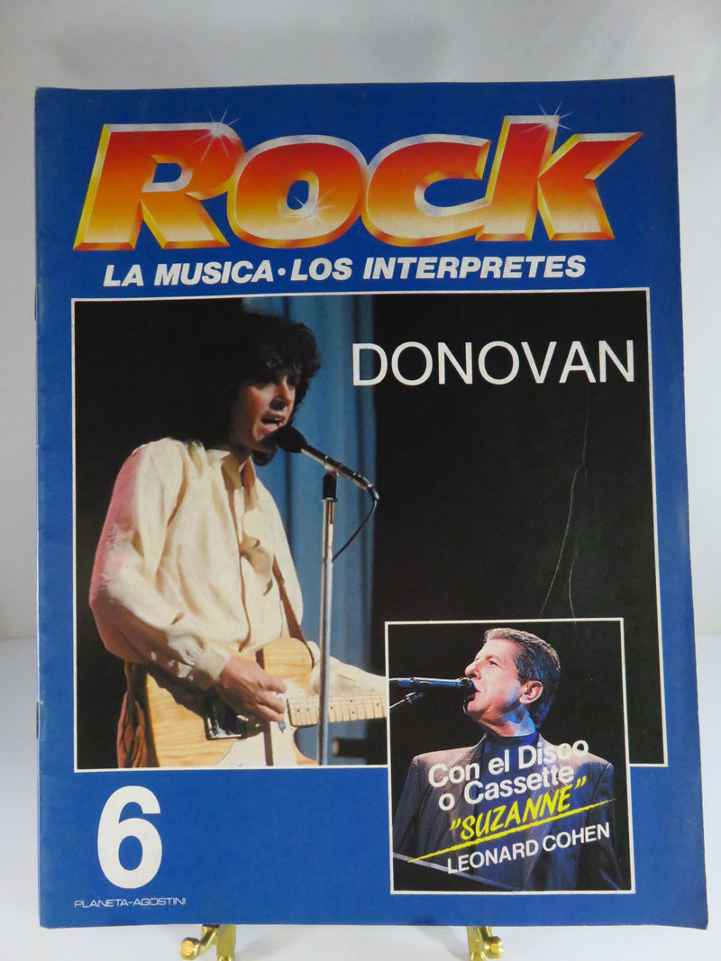 Rock La Musica Los Interpretes Volumen 1 Faciculo 6 Donovan Cat Stevens