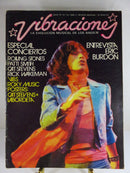VIBRACIONES Magazine July 1976 No 22 Rolling Stones, Pattie Smith, Stevens — front view