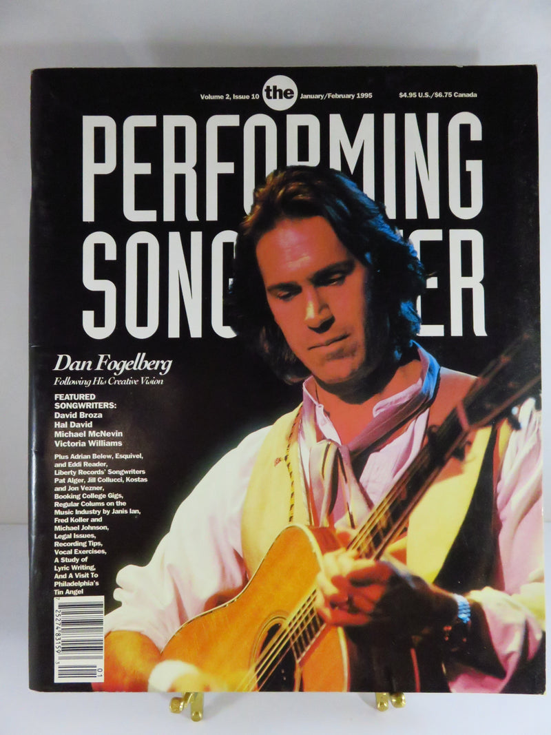 The Performing Songwriter Vol 2 Issue 10 1995 Jan/Feb Dan Fogelberg