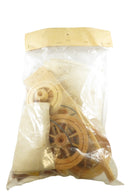 Vintage New old Stock Covered Wood Wagon Kit