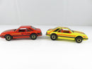 Hot Wheels 1979 Mustang & Cobra Photo Finish Race Set Pair Hong Kong Diecast Cars