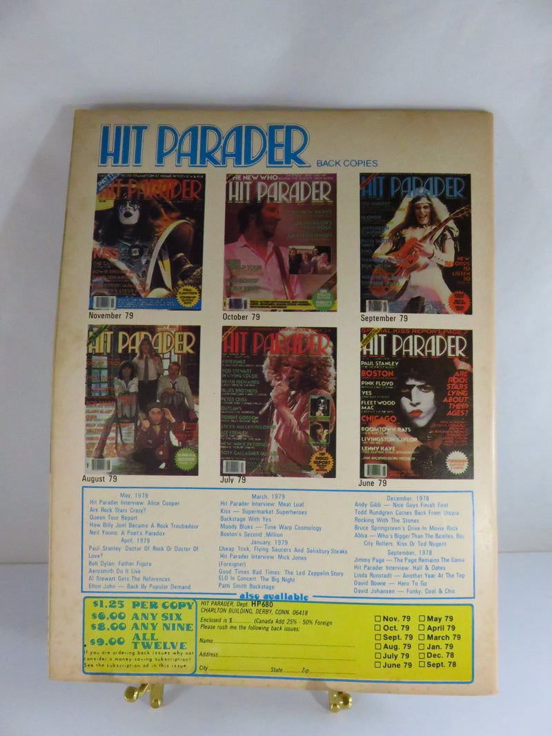 Hit Parader Magazine June 1980 Tom Petty Cover - Centerfold - Cheap Trick