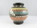 Hand-Etched Navajo Pottery Miniature Vase Signed Yabeny Diné Southwest Art