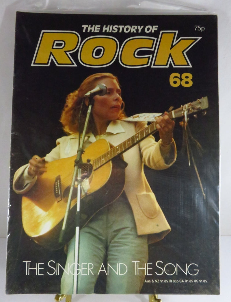 The History of Rock Magazine Vol 6 Issue 68 1983 Joni Mitchell Cover