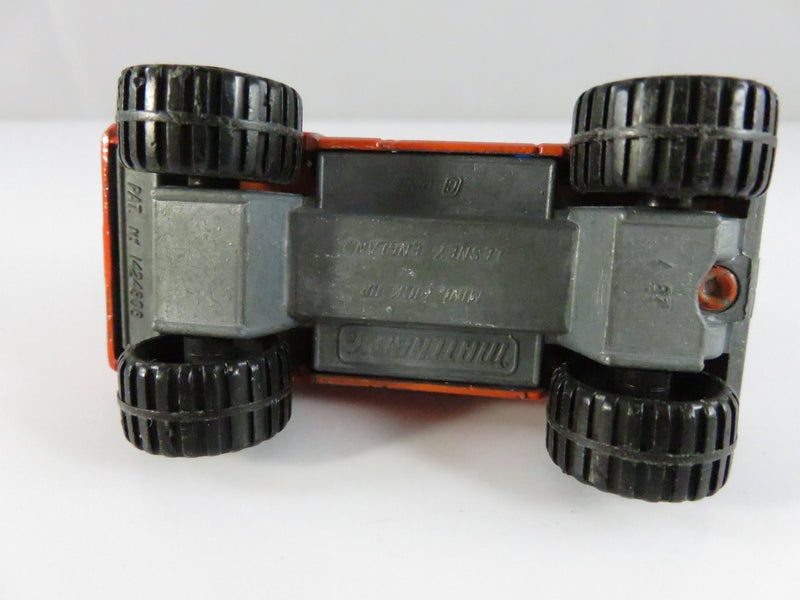 Matchbox 1981 Lesney Mini Pickup 1/67 Red 4x4 Diecast Truck England