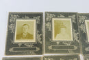 Collection of 2 1/2" x 3" Small Antique Cabinet Style Cards Men, Women, Children product image for Just Stuff I Sell, clear front view, neutral background, original listing photo, optimized descriptive alt text, centered composition variant 2