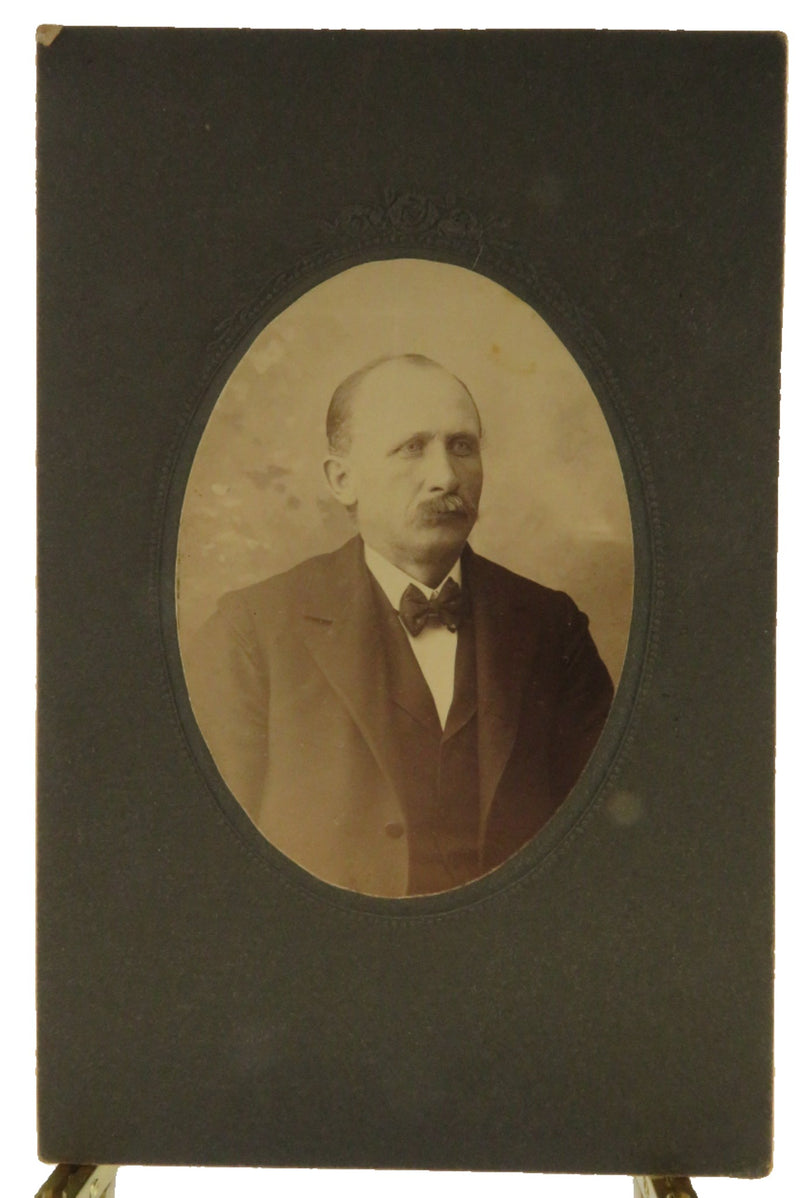  Cabinet Style Card Elder Balding Man Circa 1910 Gerver's Gallery