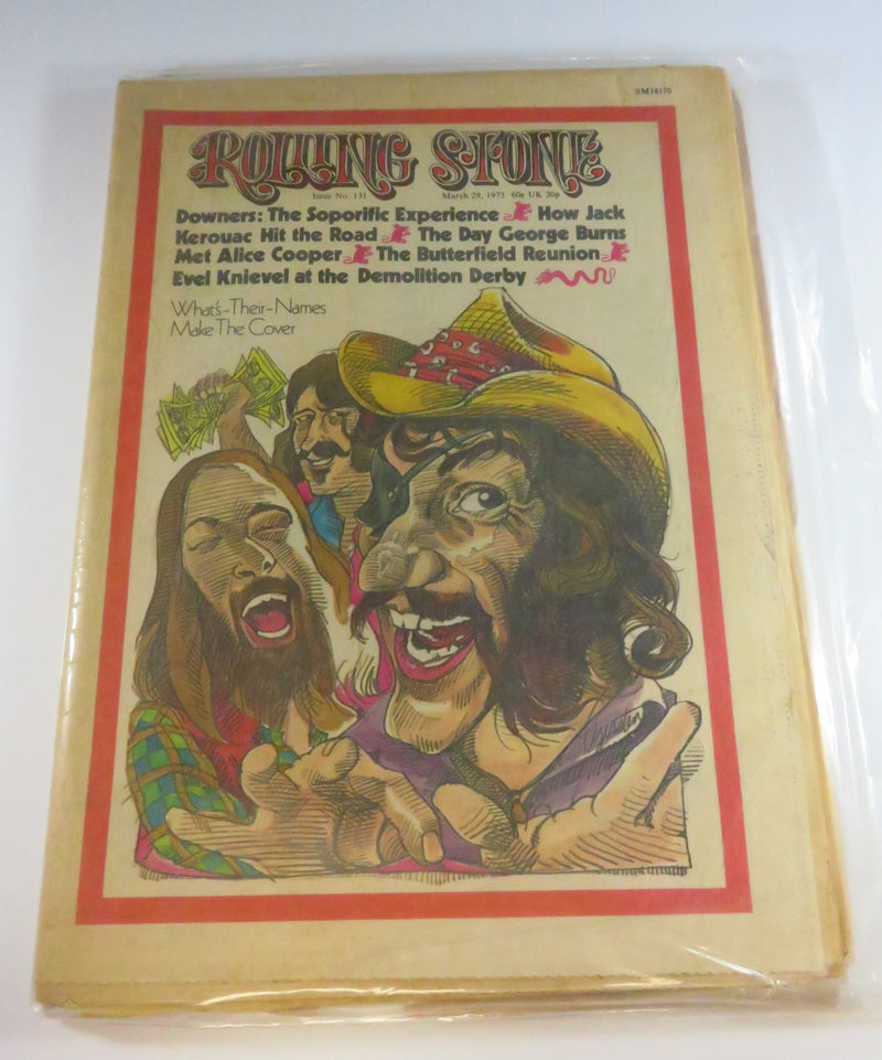 Rolling Stone Magazine No 131 March 29 1973 Doctor Hook On Cover