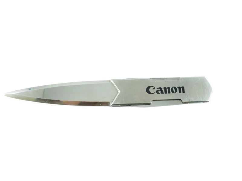 Knife with 'Canon' branding on a white background