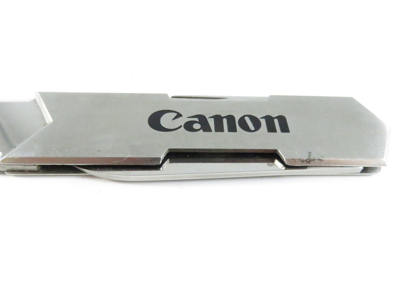Canon Stainless Steel Letter Opener Knife Multi-Tool c1980 Promotional Barlow Japan