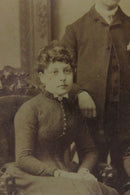 2 Men 2 Women in Pose Antique Cabinet Card Borrell Providence RI product image for Just Stuff I Sell, clear front view, neutral background, original listing photo, optimized descriptive alt text, centered composition variant 5